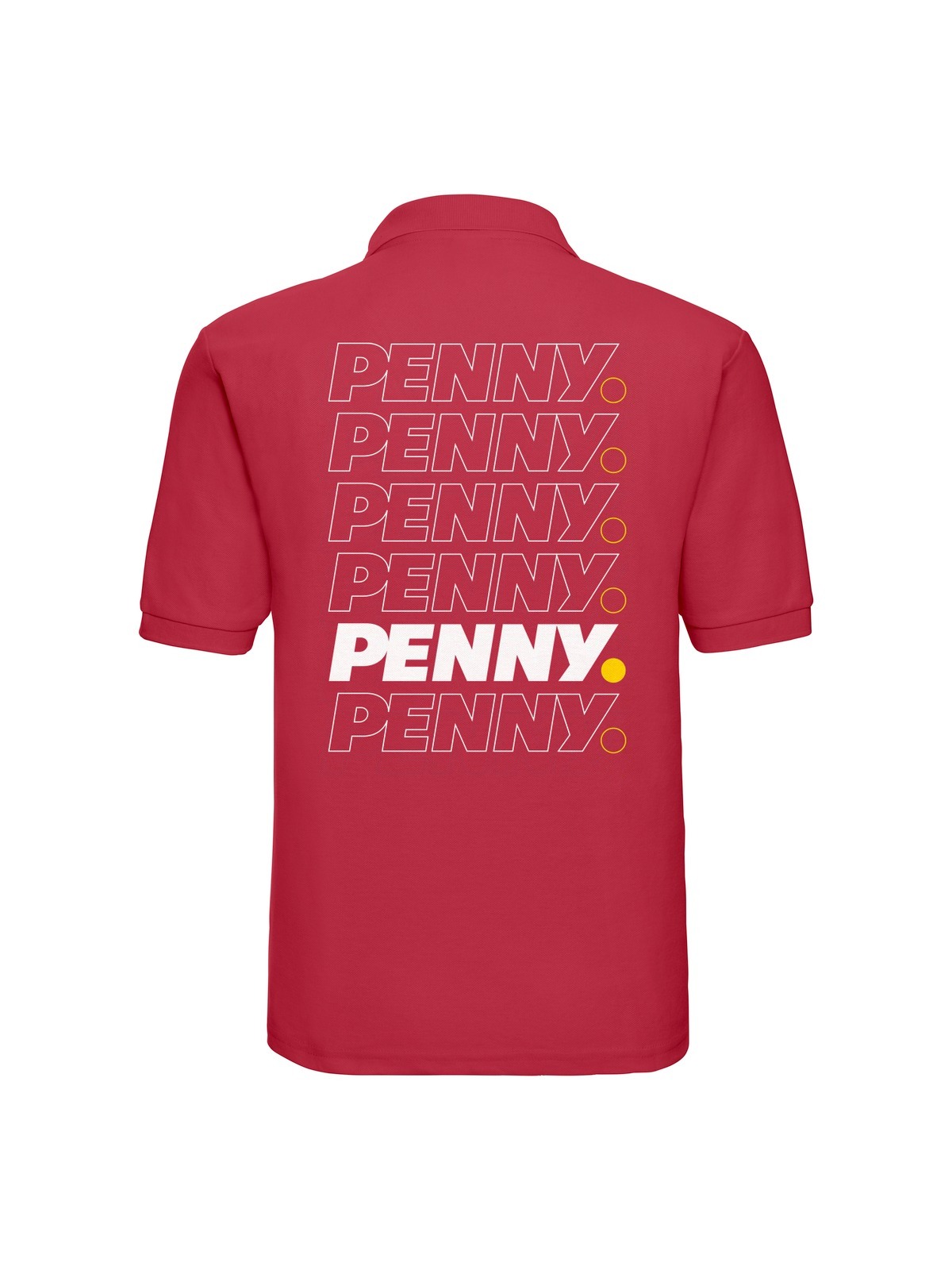 #teampenny Polo Herren Classic Red 4XL